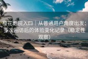 樱花影院入口｜从普通用户角度出发：多次回访后的体验变化记录（稳定性观察）
