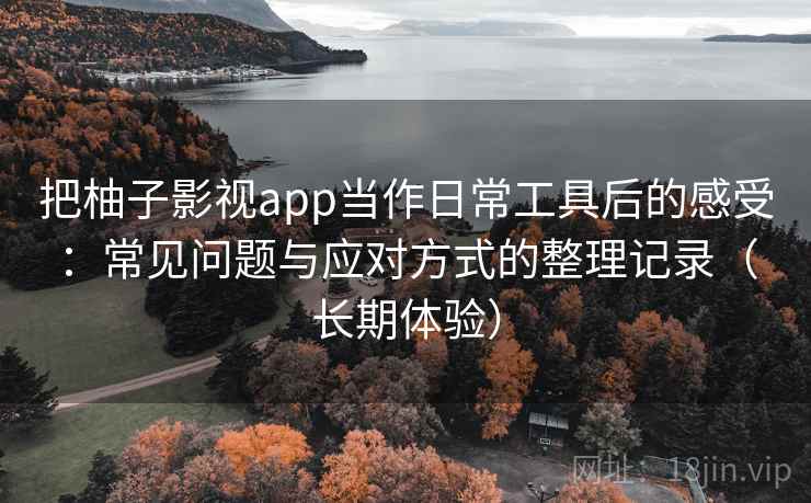 把柚子影视app当作日常工具后的感受：常见问题与应对方式的整理记录（长期体验）